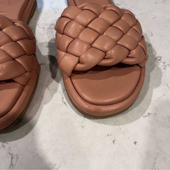 Seychelles Bellissima Womens Woven Slide Flat Sandals In Nude Vegan Leather 7.5 - Picture 6 of 10